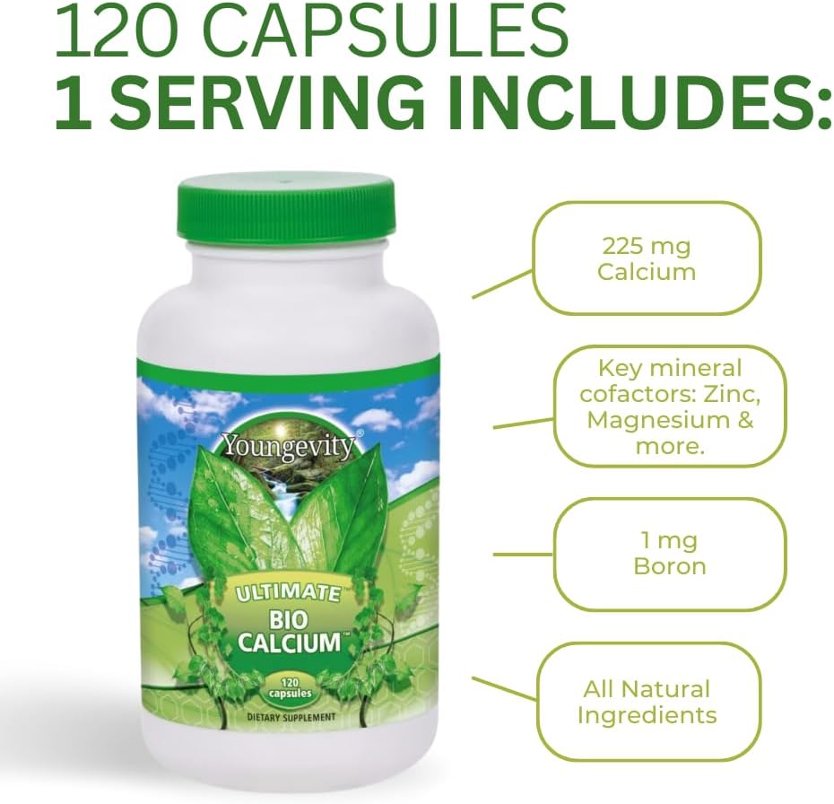 Ultimate Bio Calcium - 120 capsules - 2 Pack