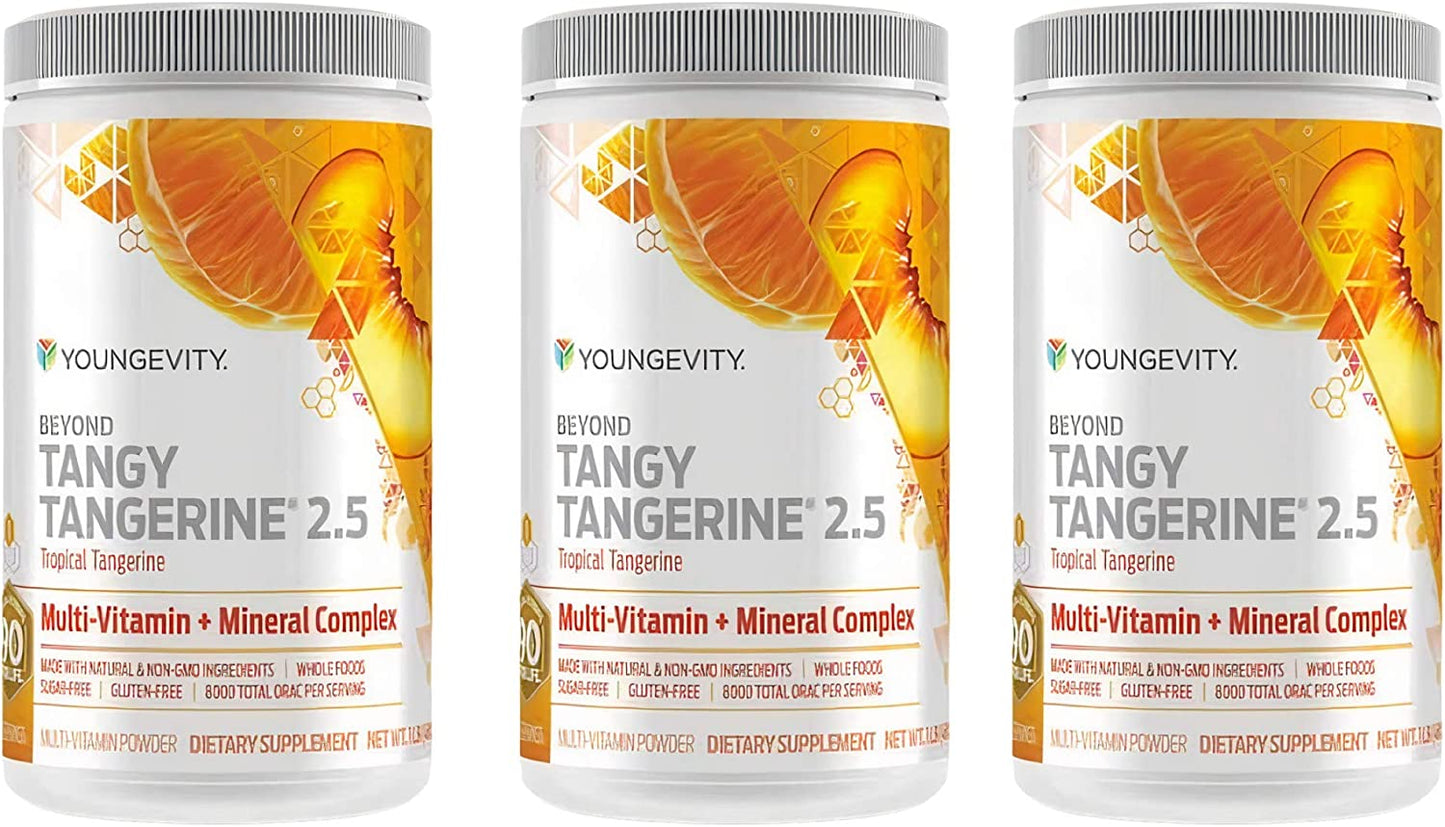 Youngevity Beyond Tangy Tangerine BTT 2.5 Dr. Wallach - FREE SHIPPING 3-Pack